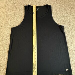 Fabletics Oversized Black Muscle Tank Women’s L